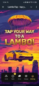 LamboTap — tap your way to a LAMBO 🏎 5