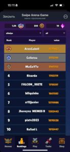 Swipe Arena Game 2