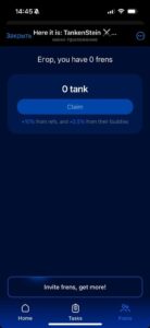 Here it is: TankenStein ⚔️ Click to Earn! 1
