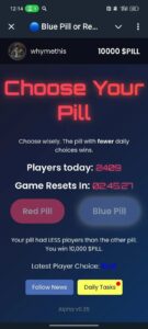 🔵 Blue Pill or Red Pill? 🔴 3