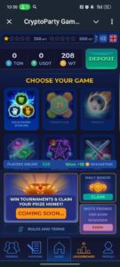 CryptoParty Games 🕹 1