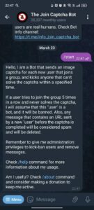 The Join Captcha Bot 2