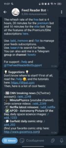 Feed Reader Bot 2