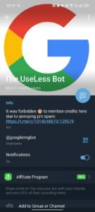 The UseLess Bot 4