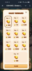 GSHAKE | Shake to Earn 1