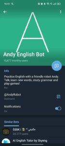 Andy English Bot 4
