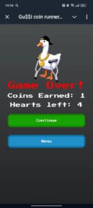 Gu$$i coin runner Game 6