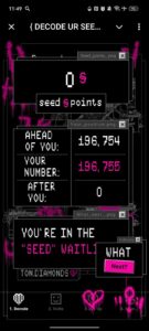 { DECODE UR SEED } 3