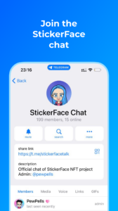 StickerFace Chat 1