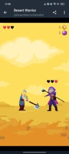 Desert Warrior Game 3