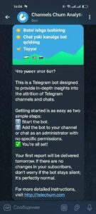 Telechurn. Analytics & Marketing Tools 4