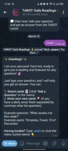 TAROT Daily Readings 👌 2