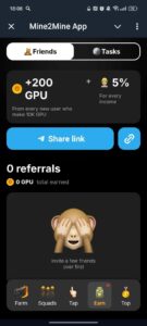 Mine2Mine App 4