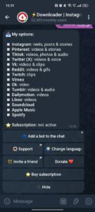 ⚡️Downloader | Instagram | TikTok | X 3