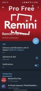 Remini Pro Free 4