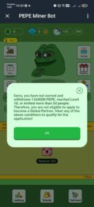 PEPE Miner Bot 4