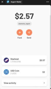 Argent Wallet (⚠️deprecated) 1