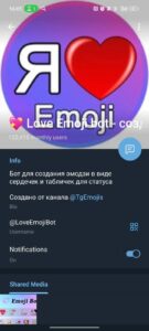 I 💖 Love Emoji bot 4