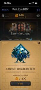 Duels Arena Battler 6