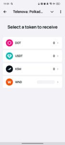 Telenova: Polkadot Wallet 4