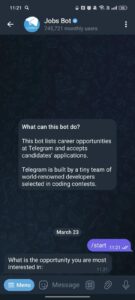 Jobs Bot 1