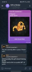 Gift to Sticker 4