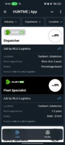 HUNTME | App 1