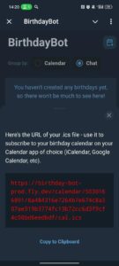 BirthdayBot 4