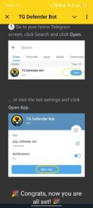 TG Defender Bot 4