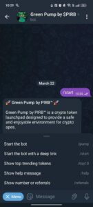 Green Pump by $PIRB 2