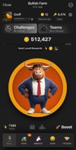 Bullish Farm Game 1