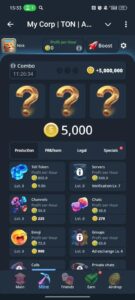 My Corp | TON | Airdrop | Play to Earn | Durov 2