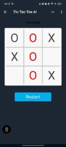 Tic-Tac-Toe AI 2