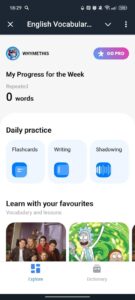 English Vocabulary Bot 1