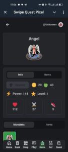 Swipe Quest Pixel 3