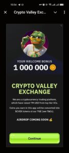 Crypto Valley Exchange App 5