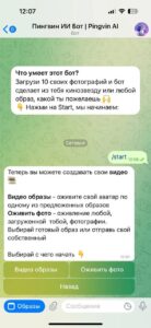 Пингвин ИИ Бот | Pingvin AI 2
