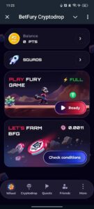 BetFury Cryptodrop 1