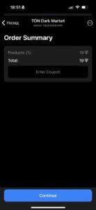 TON Dark Market 1