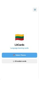 LitCards — Learn Lithuanian 1