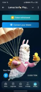Lamaz bot🦙 Play & Earn 5