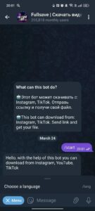 FullSave | Скачать видео Инстаграм ТикТок 2
