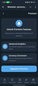 Monesto: personal and group expense tracker 4
