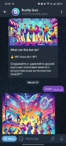 Buddy Quiz 1