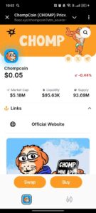 CHOMP App 1