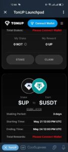 TonUP Launchpad 5