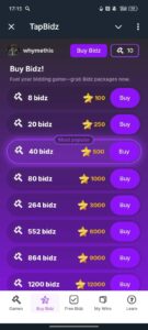 TapBidz 2