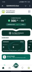 SUNWAVES Bot 1