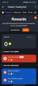 Tradoor Trading Bot 1