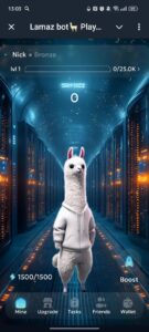 Lamaz bot🦙 Play & Earn 1